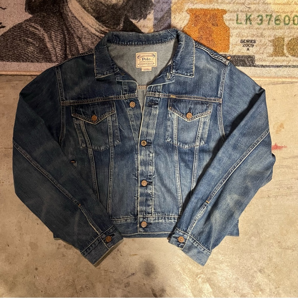 Vintage 80s Ralph Lauren Denim Jacket